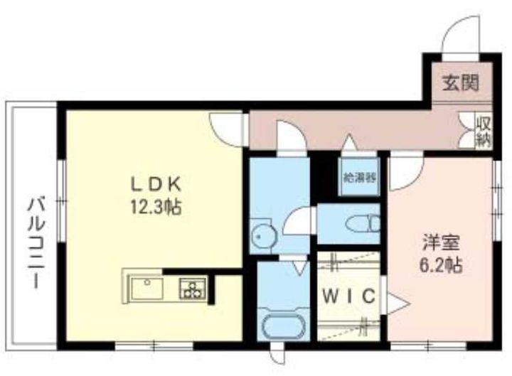 東京都板橋区坂下1(マンション)の賃貸物件の間取り