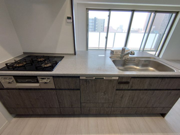 静岡県浜松市中央区中央2(マンション)の賃貸物件のキッチン