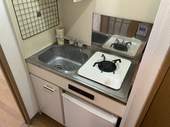 大阪府大阪市西成区山王2(マンション)の賃貸物件のキッチン