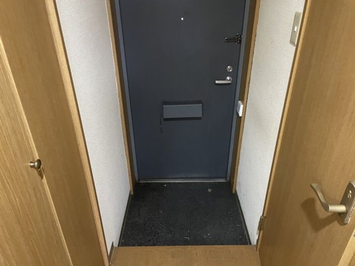 大阪府大阪市西成区山王2(マンション)の賃貸物件の玄関