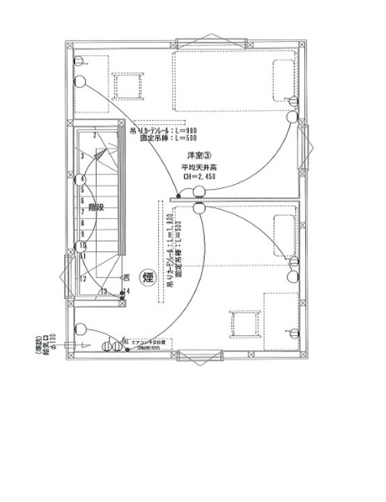 山梨県甲府市丸の内3(一戸建)の賃貸物件の内装