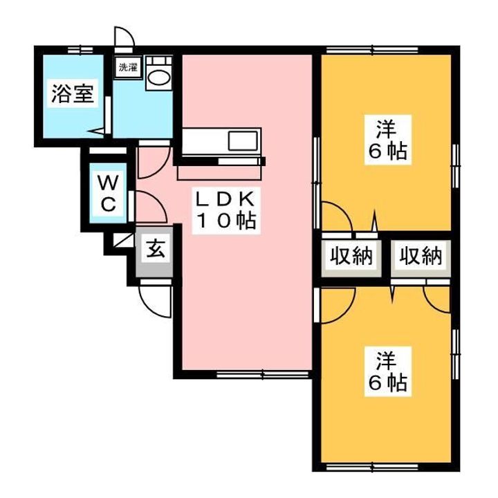 元気 壱番館の間取り