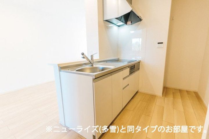 新潟県柏崎市城塚(アパート)の賃貸物件のキッチン