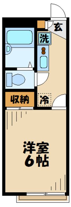 レオパレスストーンリバー(28306)の間取り