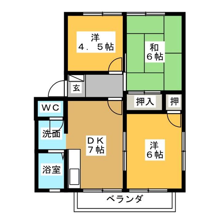 ドリームハイツの間取り
