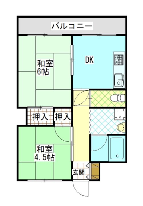 ロイヤルハイツの間取り