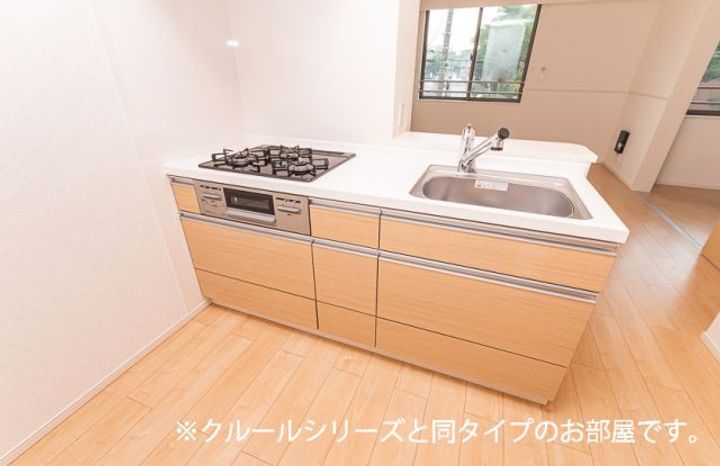 ハリーズコートCのキッチン