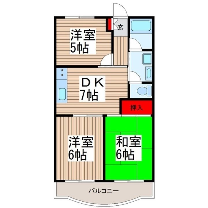 アーバンハイツNOAの間取り