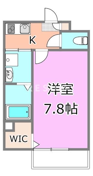 千葉県千葉市稲毛区穴川2(アパート)の賃貸物件の間取り