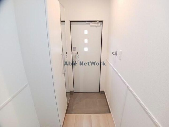 岐阜県大垣市新開町(アパート)の賃貸物件の玄関