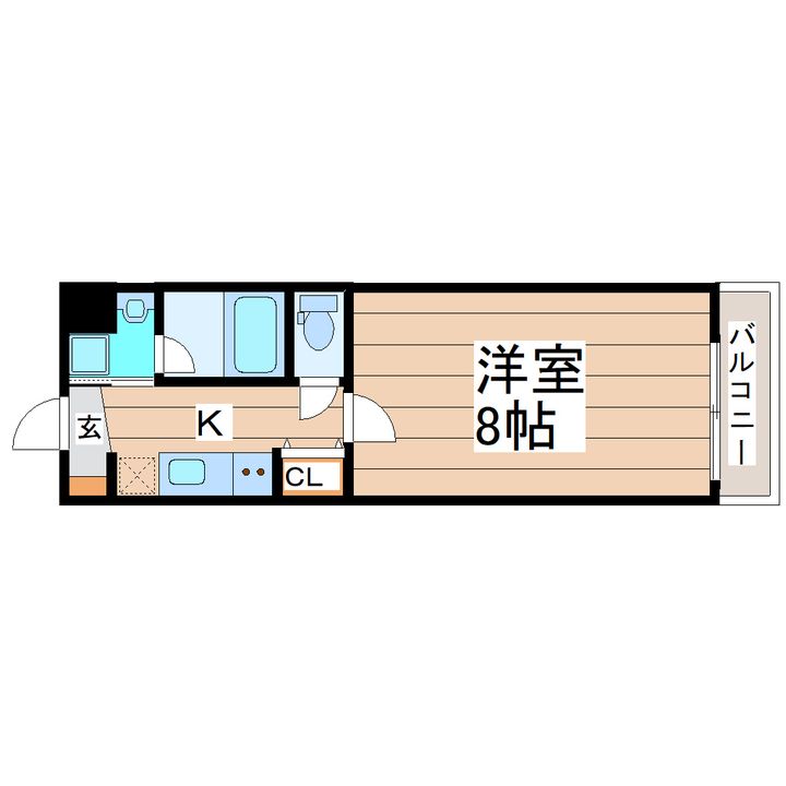 CITY連坊ステーションコートの間取り