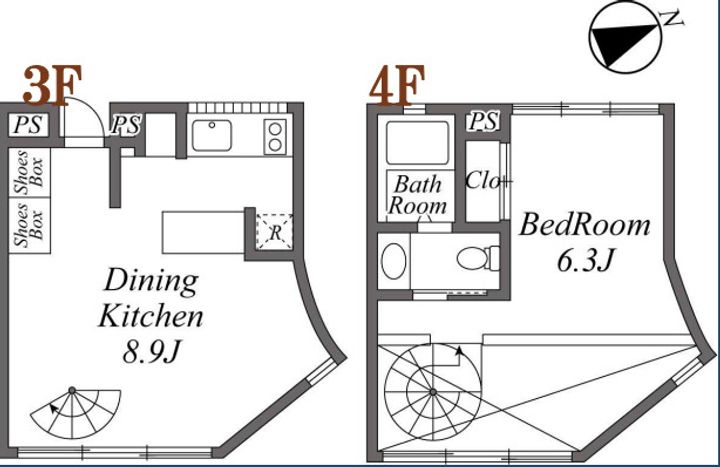 U residence池尻の間取り