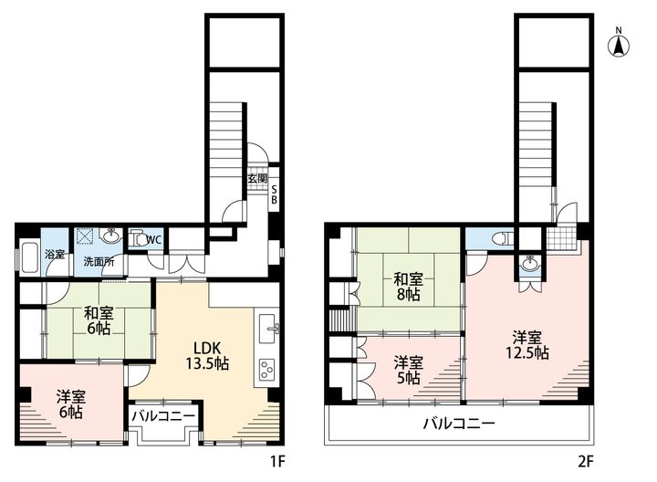 有田ビルの間取り