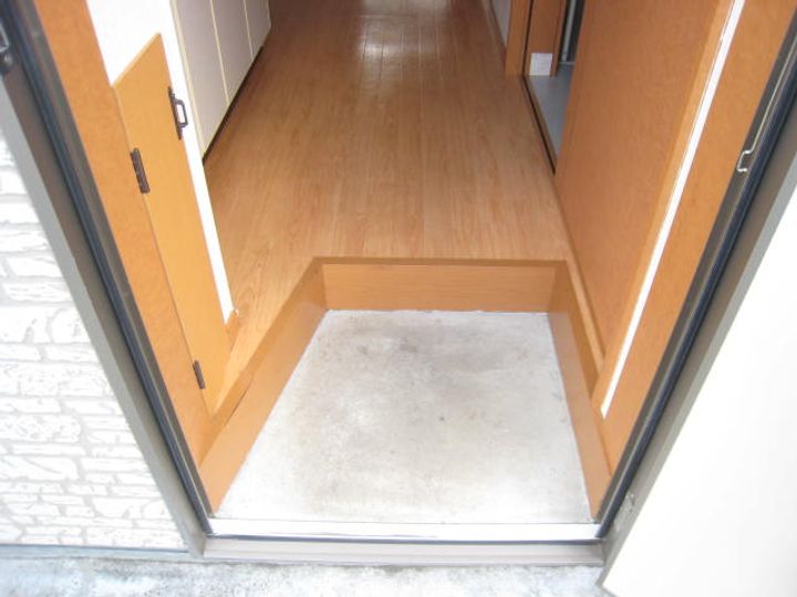 シャローム八乙女の玄関