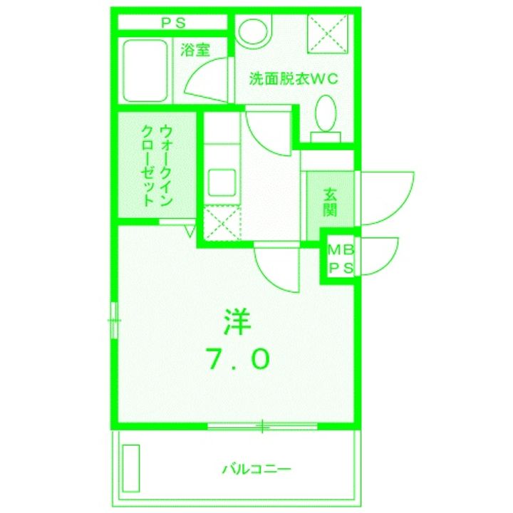 アルカディア浅間町の間取り
