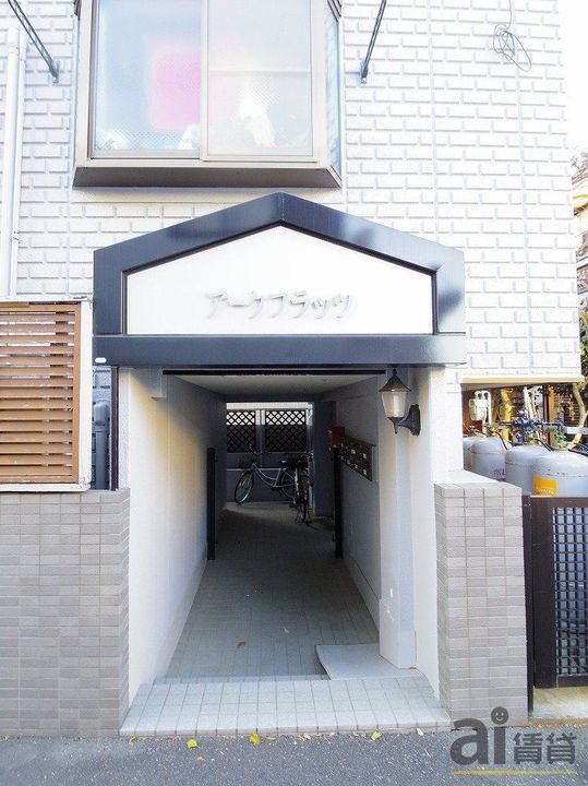 アークフラッツの地図
