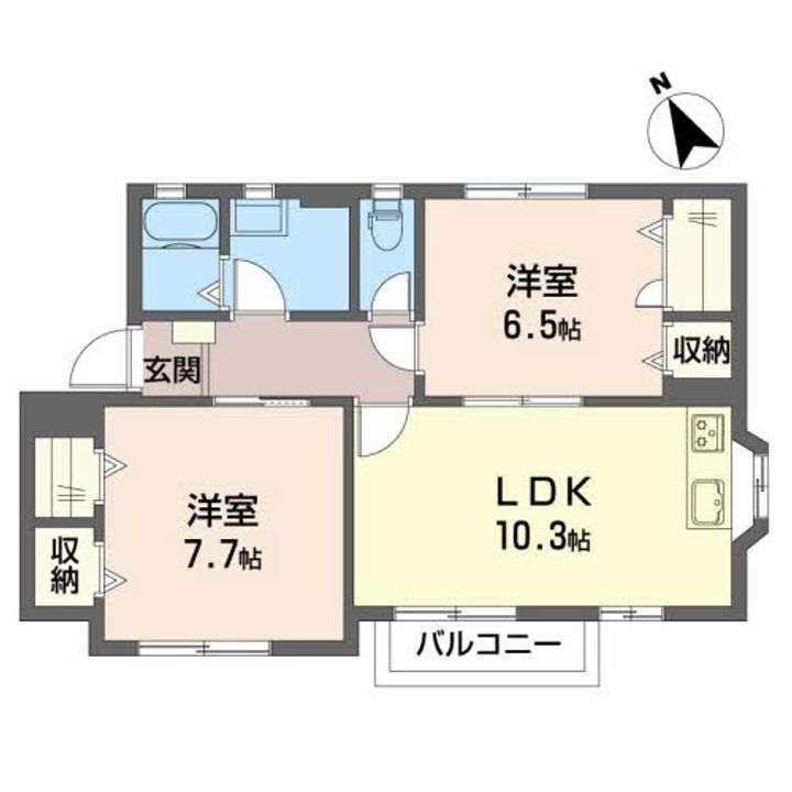 ファミールアルファの間取り