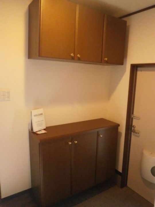 ルミエール龍野 B棟の玄関