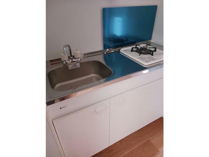 栃木県真岡市並木町2(アパート)の賃貸物件のキッチン