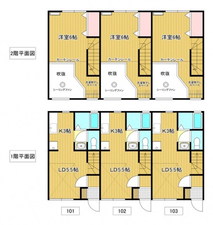 静岡県浜松市中央区半田町(一戸建)の賃貸物件の間取り