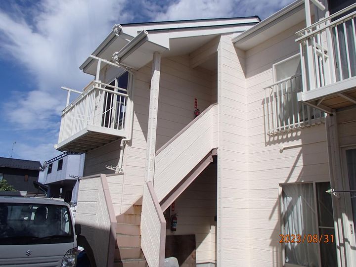 宮城県石巻市渡波字黄金浜(アパート)の賃貸物件の外観