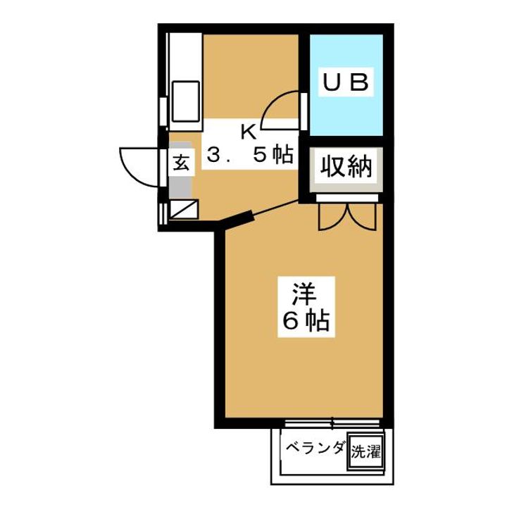 メゾンドヴェールの間取り