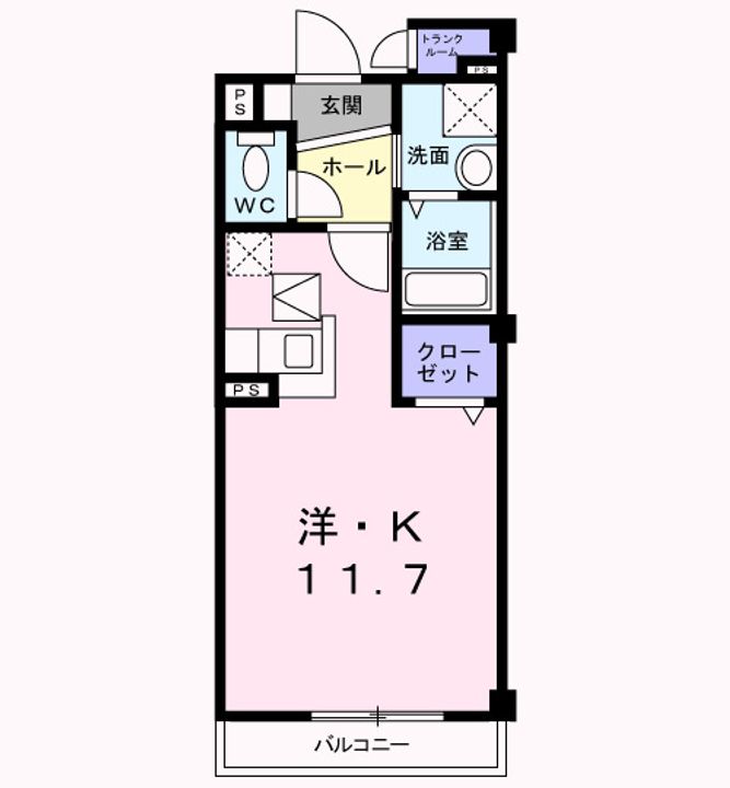 メゾングラシュ IIの間取り