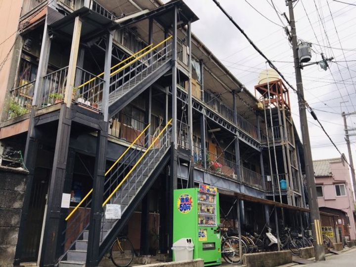 大阪府高槻市明野町(アパート)の賃貸物件の外観