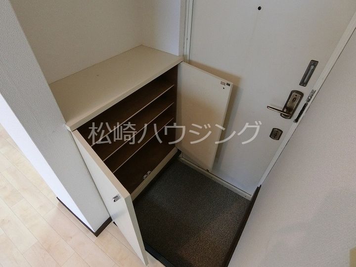 グリーンハイムの玄関