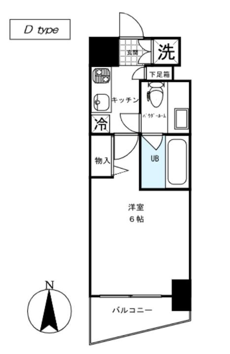 アジールコート中幸の間取り