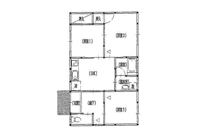 熊本県菊池市泗水町永(一戸建)の賃貸物件の間取り