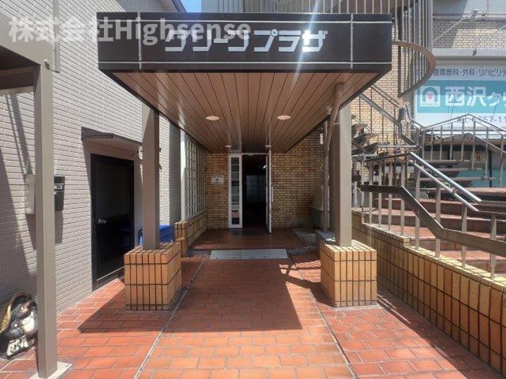 グリーンプラザの地図