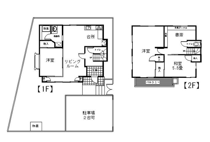 茨城県つくば市新井(一戸建)の賃貸物件の間取り