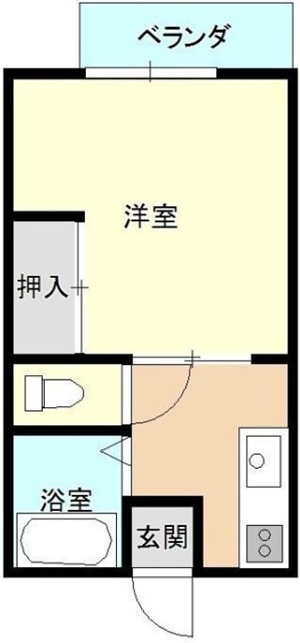 トランキールヴィル祇園の間取り