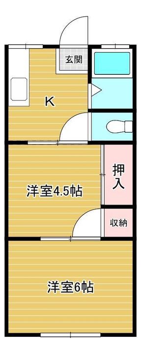 コーポ・フルカワの間取り