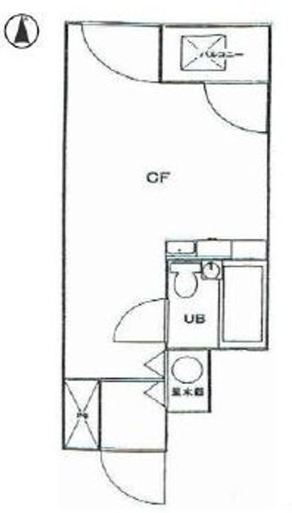 サニークレスト三田の間取り
