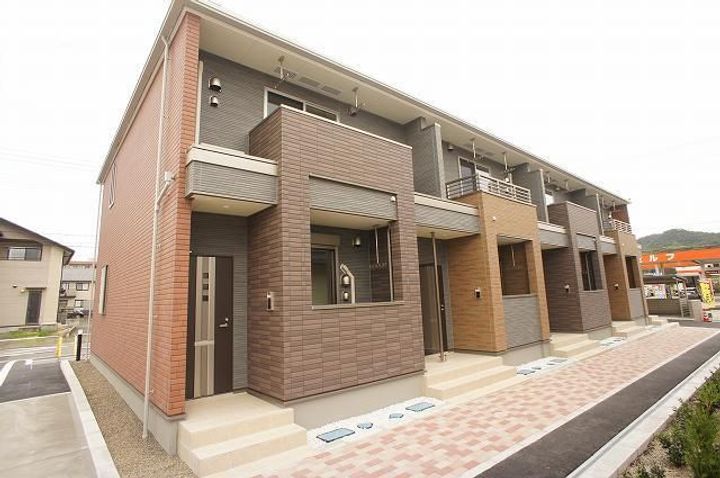 福島県福島市岡部字大旦(アパート)の賃貸物件の外観