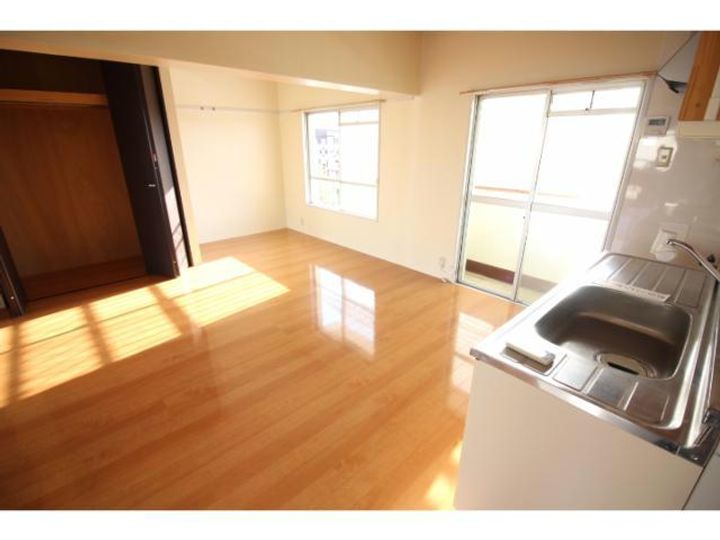 宮崎県都城市栄町(マンション)の賃貸物件のキッチン