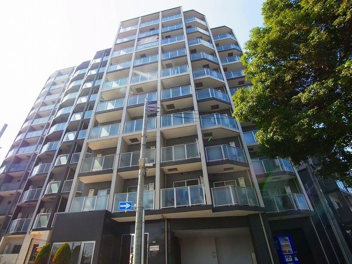 グランドコート親水公園の外観