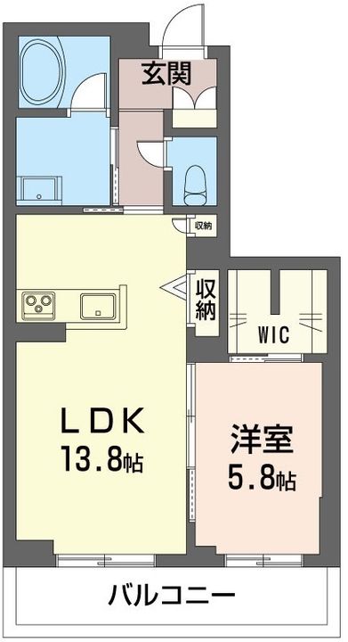 グリシーナの間取り