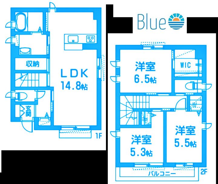 ラシュエット E棟の間取り