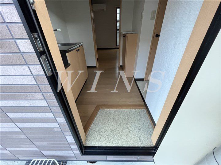 神奈川県川崎市多摩区登戸新町(アパート)の賃貸物件の玄関