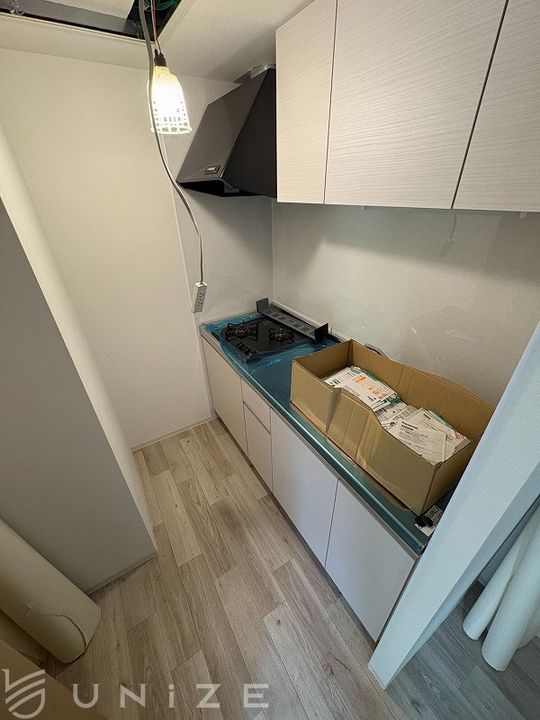 北海道札幌市豊平区平岸二条8(マンション)の賃貸物件のキッチン