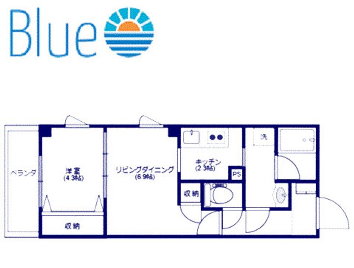 Speranza Sakuragichoの間取り