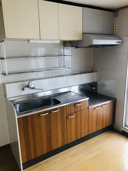 神奈川県小田原市久野(マンション)の賃貸物件のキッチン