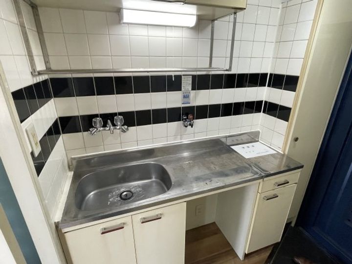 大阪府大阪市住之江区中加賀屋3(マンション)の賃貸物件のキッチン