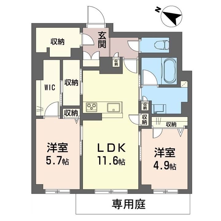 サン宮前の間取り