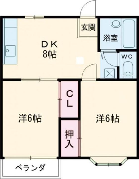 ヴェルデパルコの間取り