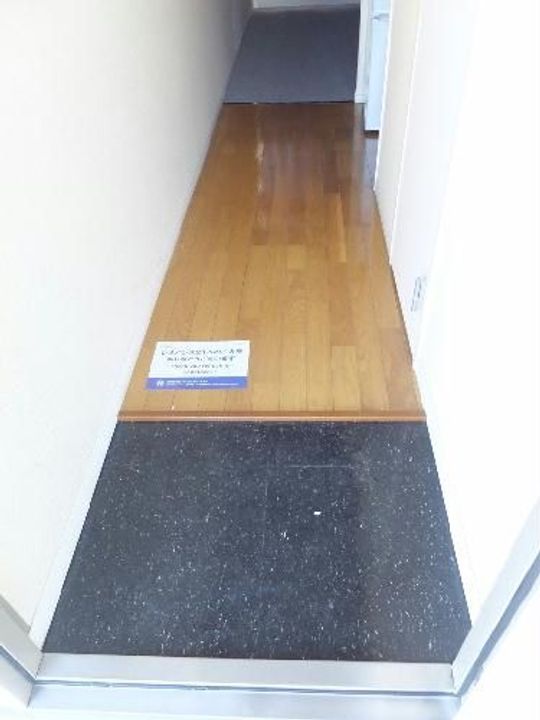 レオパレスプリモの玄関