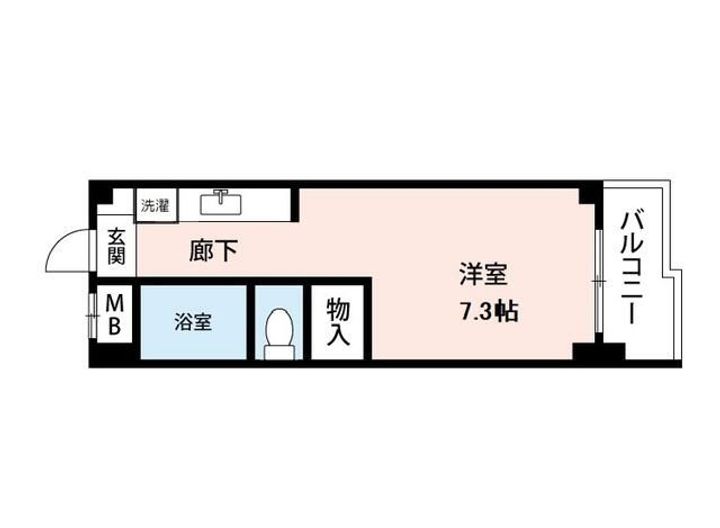 神奈川県座間市入谷西5(マンション)の賃貸物件の間取り